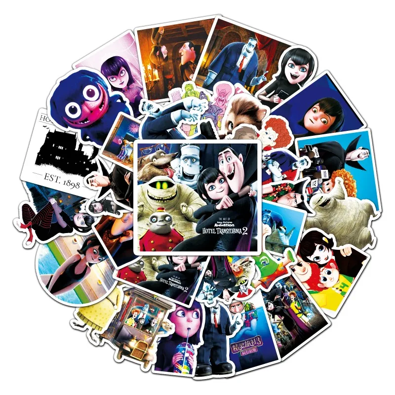 50 шт. аниме наклейки на чемодан стакан для воды