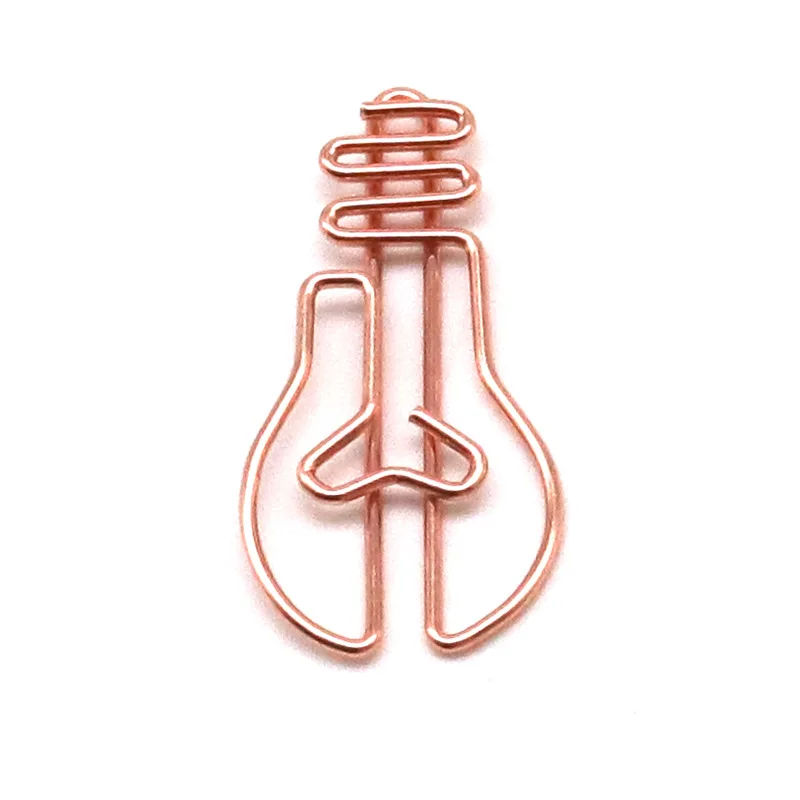 

Металлические скрепки в форме лампочки, набор из 20 штук