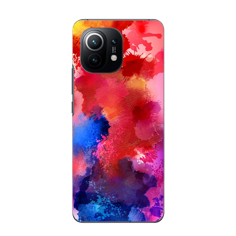 3D цветная Милая матовая кожаная пленка с рисунком наклейка для задней панели