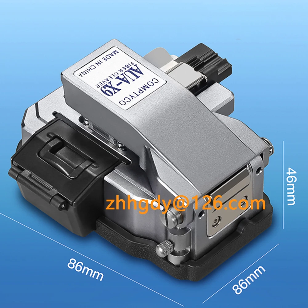FTTH high-precision AUA-X9 for cold joint/hot melt optical fiber cutting machine 24 surface blade 3-in-1 fixture cutting tool