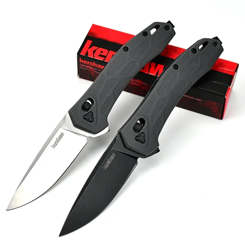 

New Kershaw knife fishing hiking folding blade D2 steel outdoor survival camping EDC pocket knife self-defense tactical knives