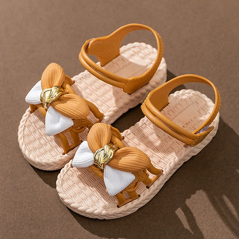 2022 Girls Sandals Fashion Princess Classic Baby Girl Kids Summer Sandals Children Sweet Summer Shoes Soft Hot Sale Bow-knot