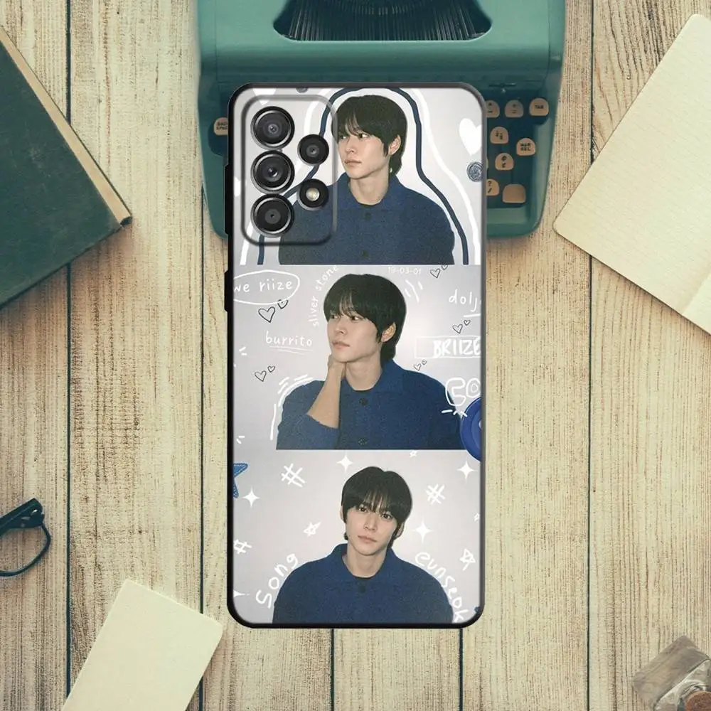 Фото Kpop-R-Riize Wonbin Phone Case For Samsung S21,S22 Ultra,S20,S30 plus,S22 plus,S23,S30 ultra 5G Silicone Cover №4