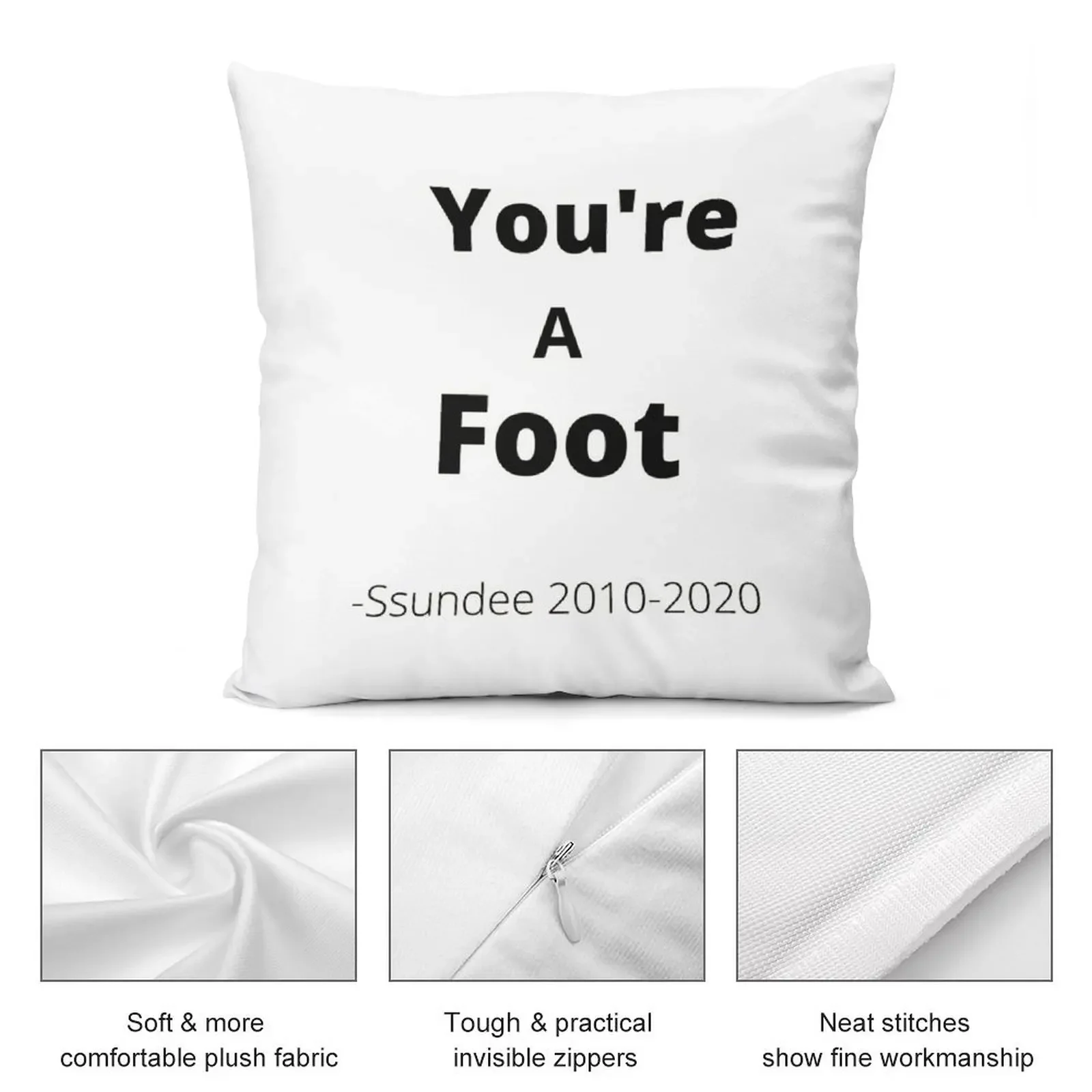 You_re A Foot - Подушка Ssundee Роскошный чехол для подушки в стиле аниме