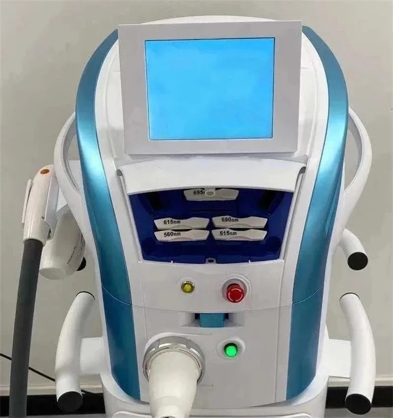 Фото M22 IPL OPT машина Эстетическая лазерная эпиляция E-Light машина для омоложения кожи сосудистые мультипликации Удаление волос №4