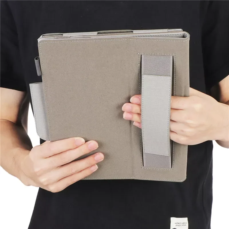 

reMarkable 2 Case 10.3 inch Degital Paper Luxury Business Folio Cover for reMarkable 2 Paper Tablet with Hand Holder Black