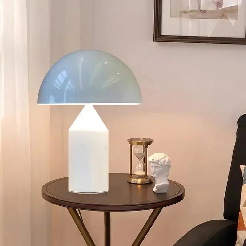 Современная настольная лампа Oluce Atollo в виде гриба для стола гостиной столовой