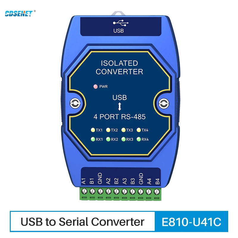 CH344 Преобразователь USB в последовательный порт 4 последовательных порта RS485 CDSENET