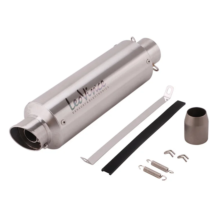 Универсальный глушитель выхлопной трубы мотоцикла 51 мм для Kawasaki Er6n SV650 Z800 R1 CB650F