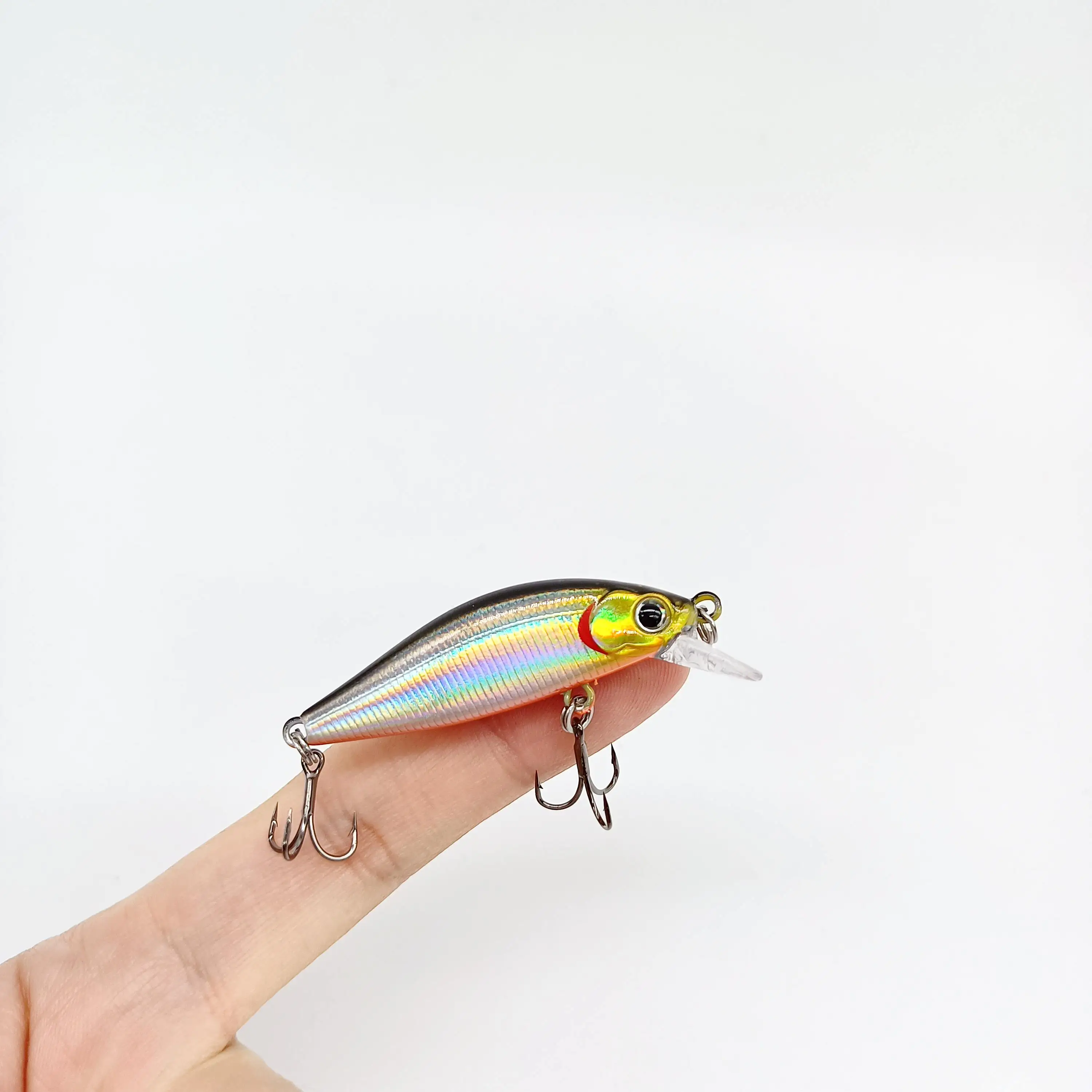 

DUODUOYU 1PCS Mini Sinking Minnow Fishing Lures 3g/45mm Jerkbaits Peche Artificial Bait Wobbler Lure for Trout Bass Carp Tackle