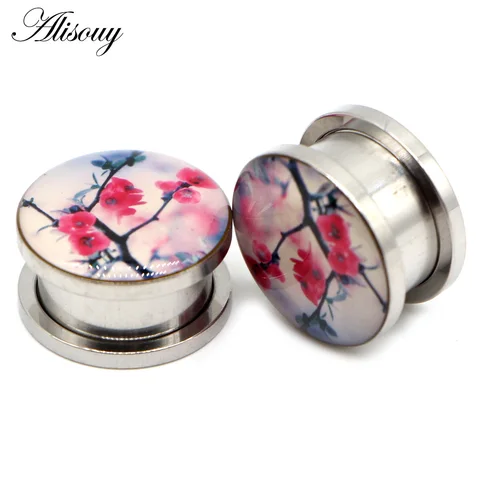 Alisouy Ушные туннели из нержавеющей стали