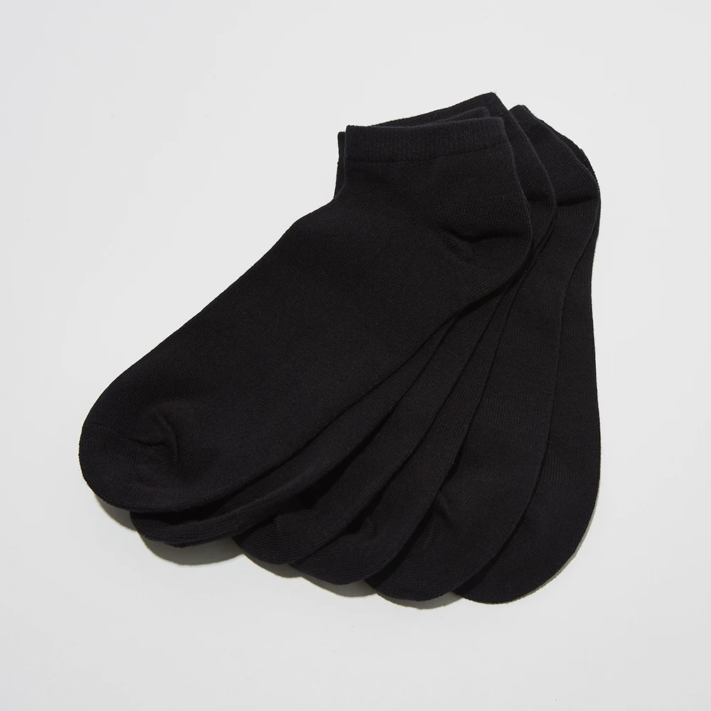 Metersbonwe 3pcs Low Tube Socks Men Solid Colours Knitting Perennial Cotton Sock Male Festival Gifts Accessories Brand New Acc