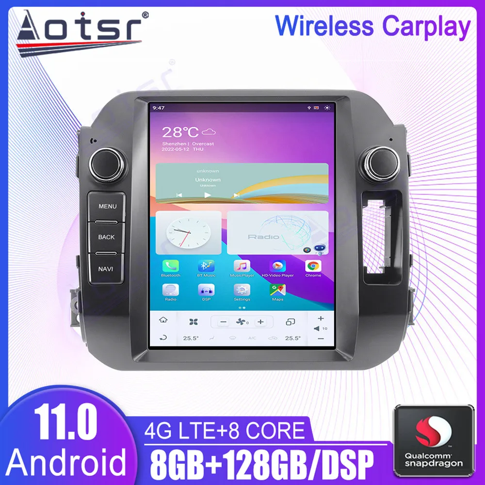 

Автомобильный мультимедийный радиоплеер на Android, стерео-проигрыватель для KIA Sportage 2016 2017 2018 GPS Navi Head Unit Qualcomm Snapdragon Carplay 1 Din
