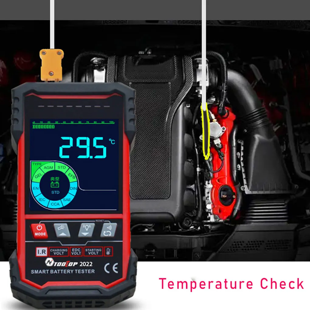 

Easy-to Battery Analyzer For Accurate Battery Diagnostics Battery Diagnostic Machine Battery Tester