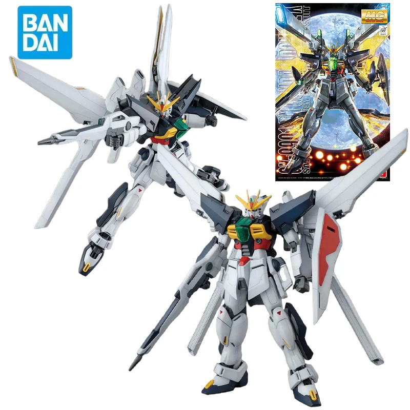 Фото Коллекционная модель BANDAI MG 1/100 GX-9901-DX Gundam Double X: Фигурка Гандам X, аниме-модель, игрушка для мальчиков, в оригинальной коробке №1