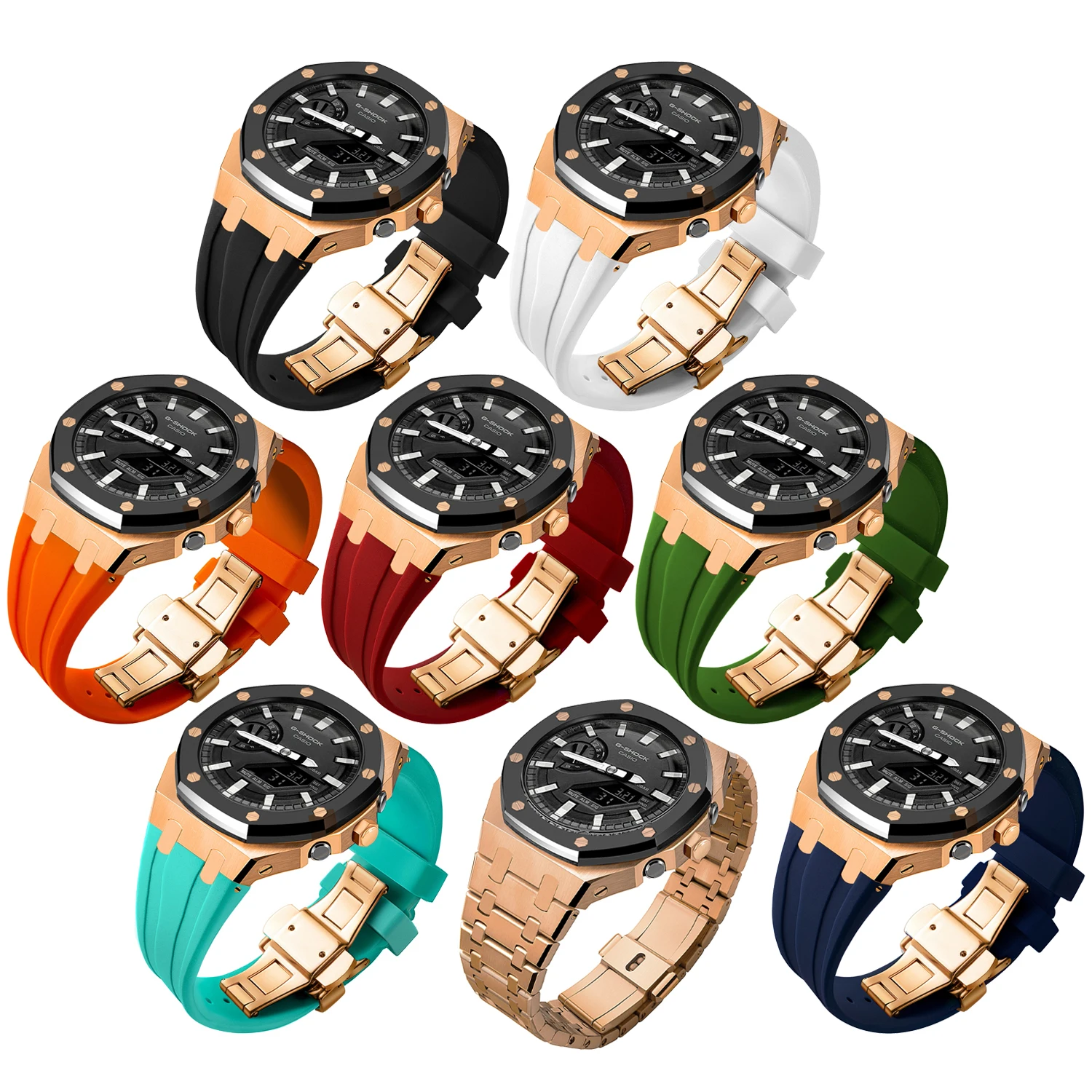 Ремешок из нержавеющей стали для G Chock GMA2100