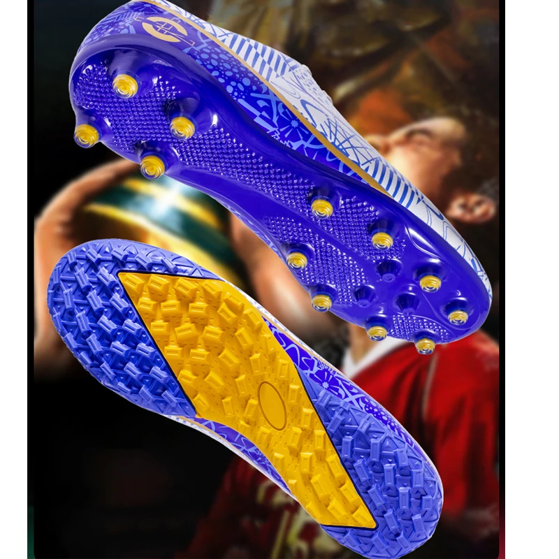 Soccer Shoes Spring Youth Adult Long Spike Broken Nail Basic Training Universal 35-46 Large Low Top Thickening Protection