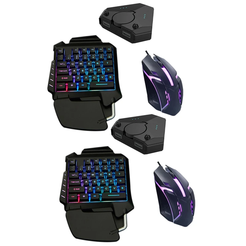 

2X Controller For PUBG Gaming Keyboard Mouse Converter Kit Bluetooth 5.0 Mobile Controller For IOS Android Game
