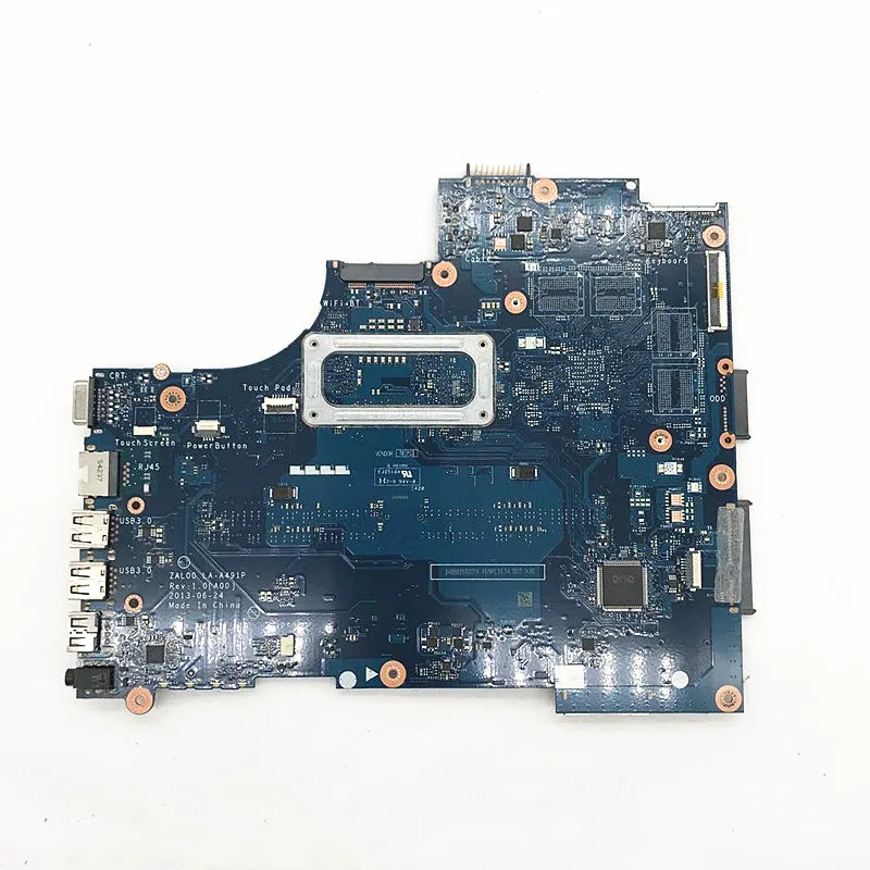 For DELL Latitude 3540 Laptop Motherboard CN-08P1RY 08P1RY 8P1RY ZAL00 LA-A491P With SR1EN I3-4030U CPU 1.9GHZ 100% Full Tested |