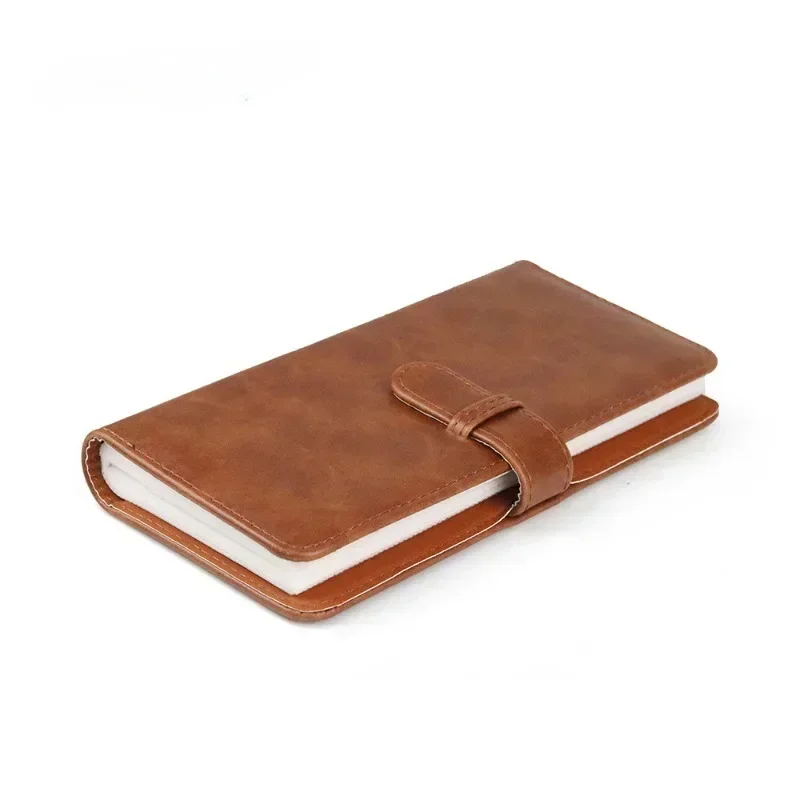 80-карманный фотоальбом из искусственной кожи в стиле ретро подходящая для