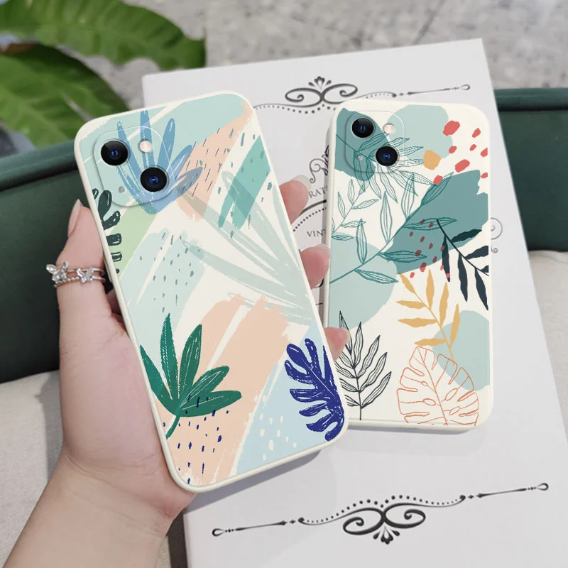 Consciousness leaves Phone Case For iPhone 14 13 12 11 Pro Max Mini X XR XS MAX SE2020 8 7 Plus 6 6S Plus Cover
