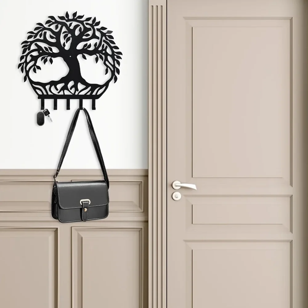 Настенный Крючок Для Ключей Древо Жизни Элегантный И Функциональный