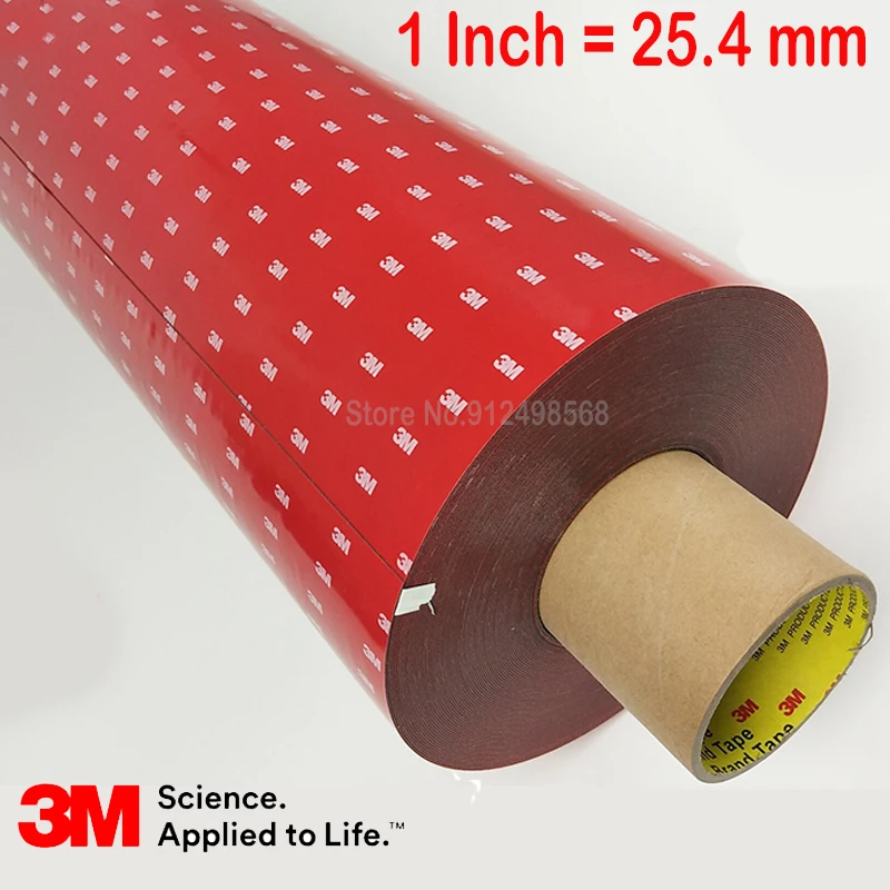 

10/12/15/20/30/40Mm 3M Super Strong Double Sided Adhesive Tape Car Vehicele Tape Outdoor Heavy Duty Decorative Strips Hardware