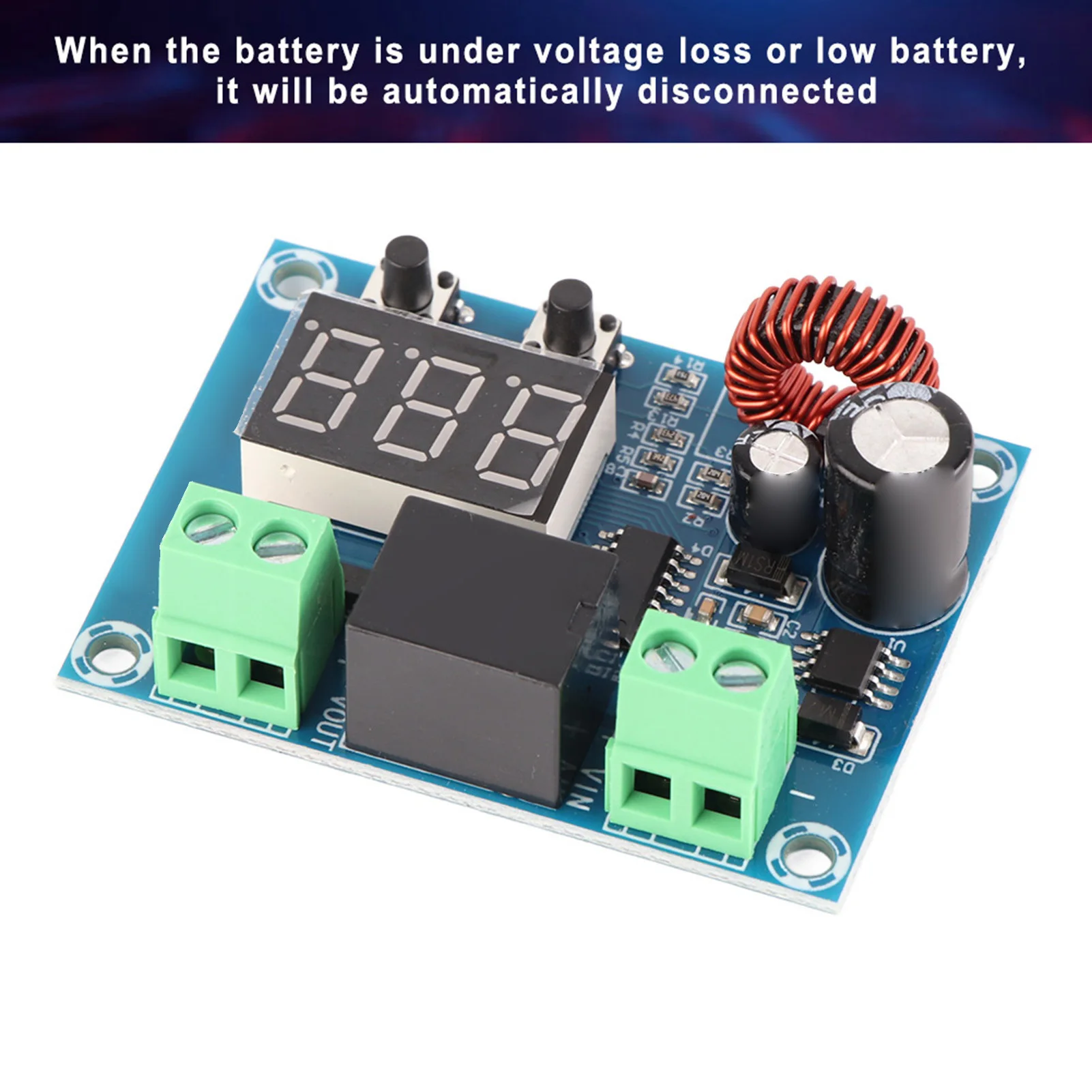 XH‑ M609 12 ‑ 36 В Цифровой дисплей Модуль защиты от отключения батареи постоянного