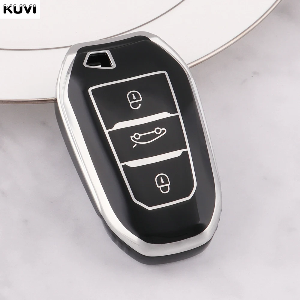 

Чехол Для Ключей Из ТПУ Для Peugeot 2008 3008 4008 5008 308 408 508 Citroen C1 C2 C4 C6 C3-XR Picasso Grand DS3 DS5-прочный С...