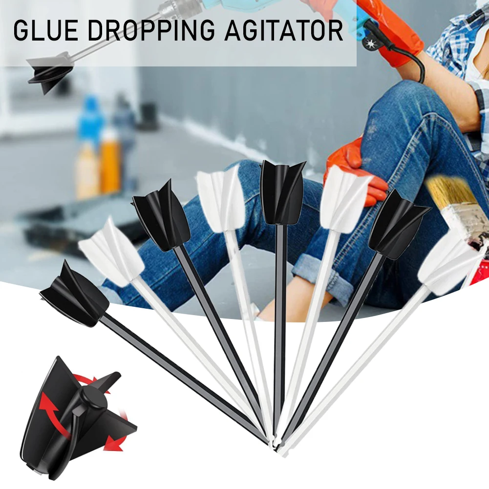 

2 шт. практичный эпоксидный смеситель из смолы четырехлопастной спиральный смеситель для смешивания дизайнерский смеситель лопатки портат...