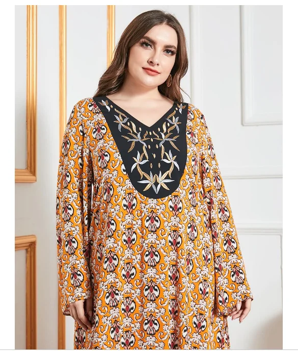 Ramadan Aid Mubarak Kaftan Abaya Dubai Turkey Muslim Fashion New  Dress Islam Dresses For Women Vestidos Robe Longue Femme