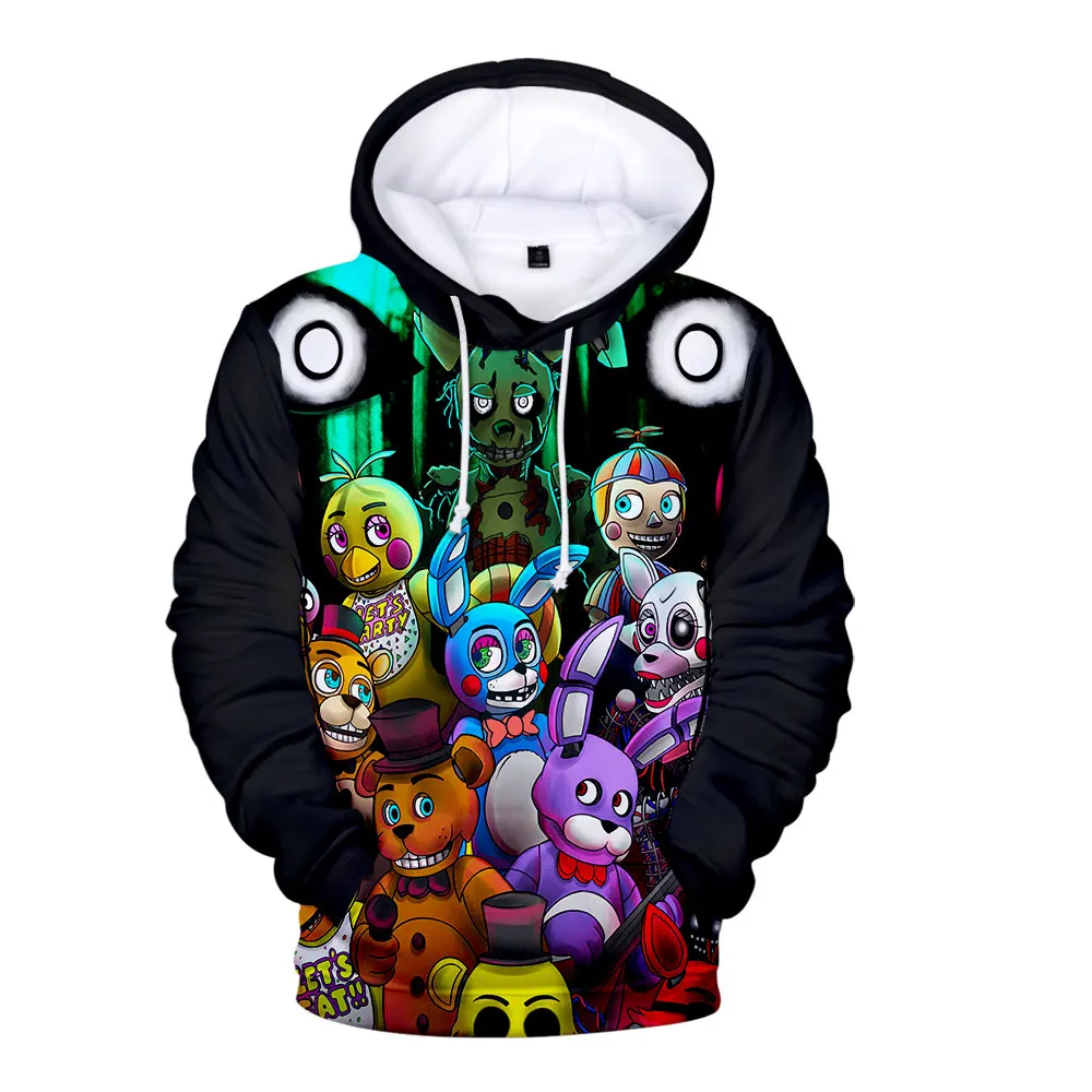 

Новинка 2022, осенне-зимний свитер большого размера для мужчин и женщин, милый пуловер с аниме рисунком медведя в стиле Харадзюку, свитшот, оде...