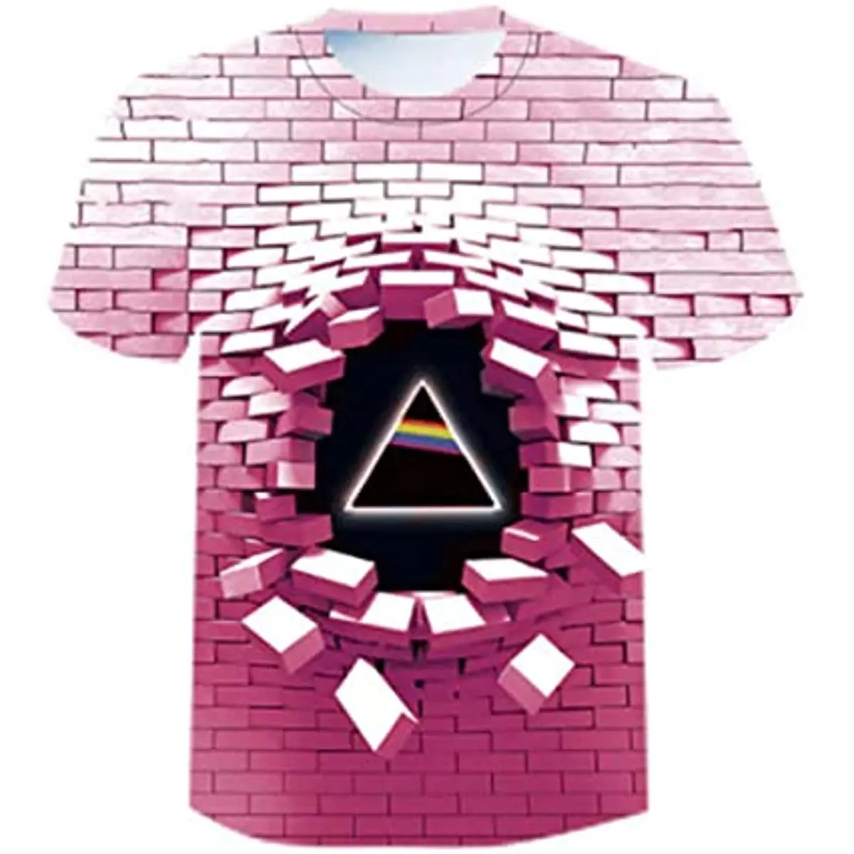 

Fashion T-Shirt for Mens 3D Printing Crew Neck Short Sleeve Graphic Tees Shirt with Designs Streetwear