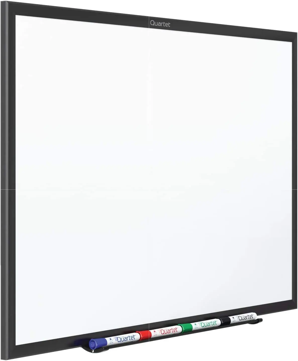 

Whiteboard, 2' x 1.5' White Board, Nano-Clean, Black Aluminum Frame (SM531B)