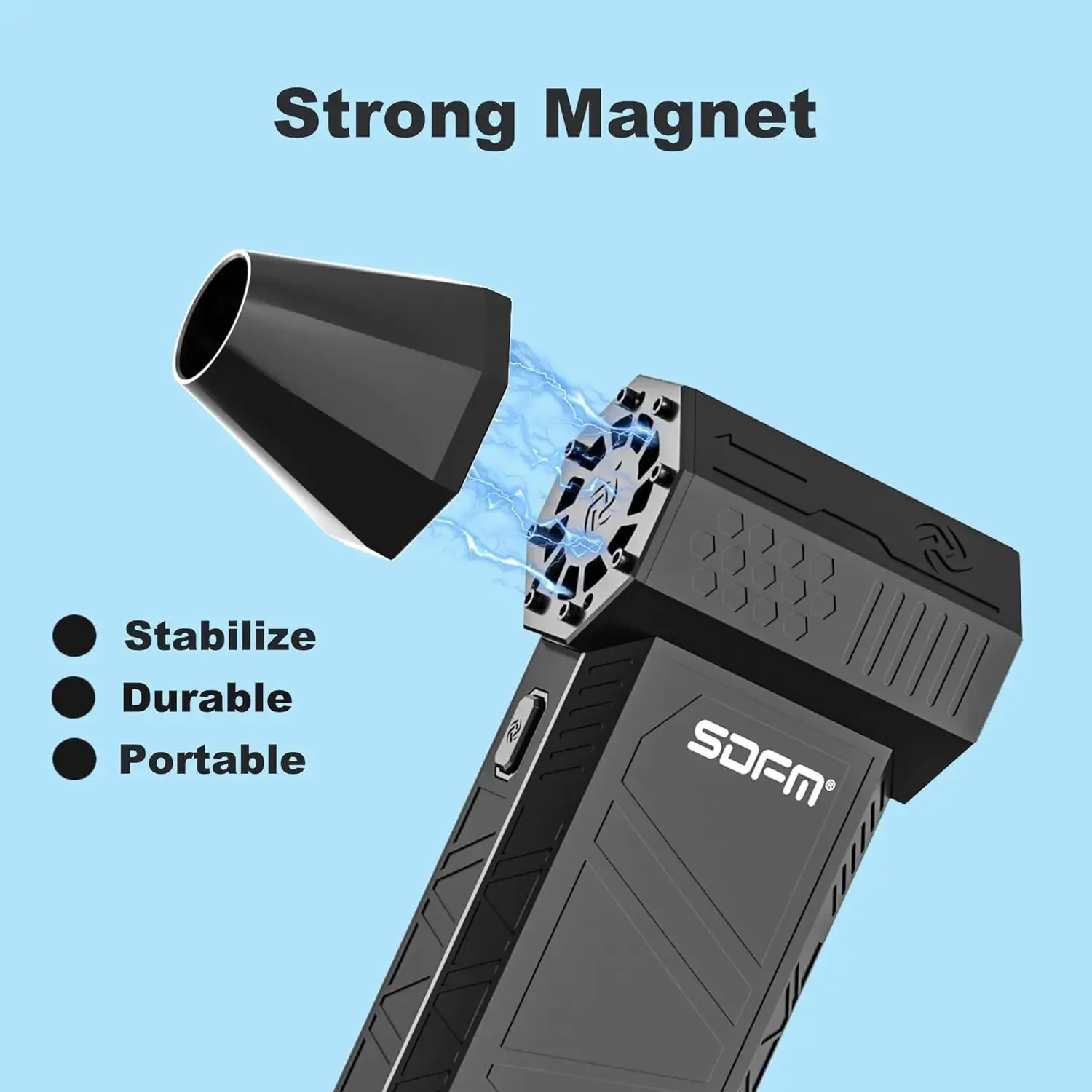 Электрическая воздушная тряпка SDFM - 130000 Пылесос со сжатым воздухом об/мин —