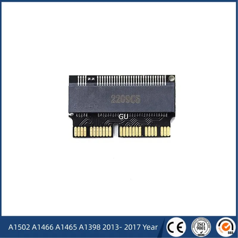 Распродажа A1502 A1466 A1465 A1398 2013- 2017 года M.2 NVME SSD для MacBook Air Pro твердотельный накопитель конверсионная карта PCIE 3,0 адаптер