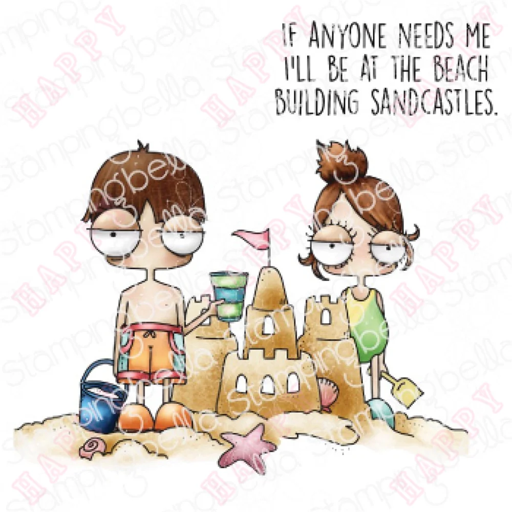 

Mini Oddballs Building A Castle Clear Stamps And Metal Cut Dies Diy Photo Album Handmade Greet Card Decoration Embossing Moulds