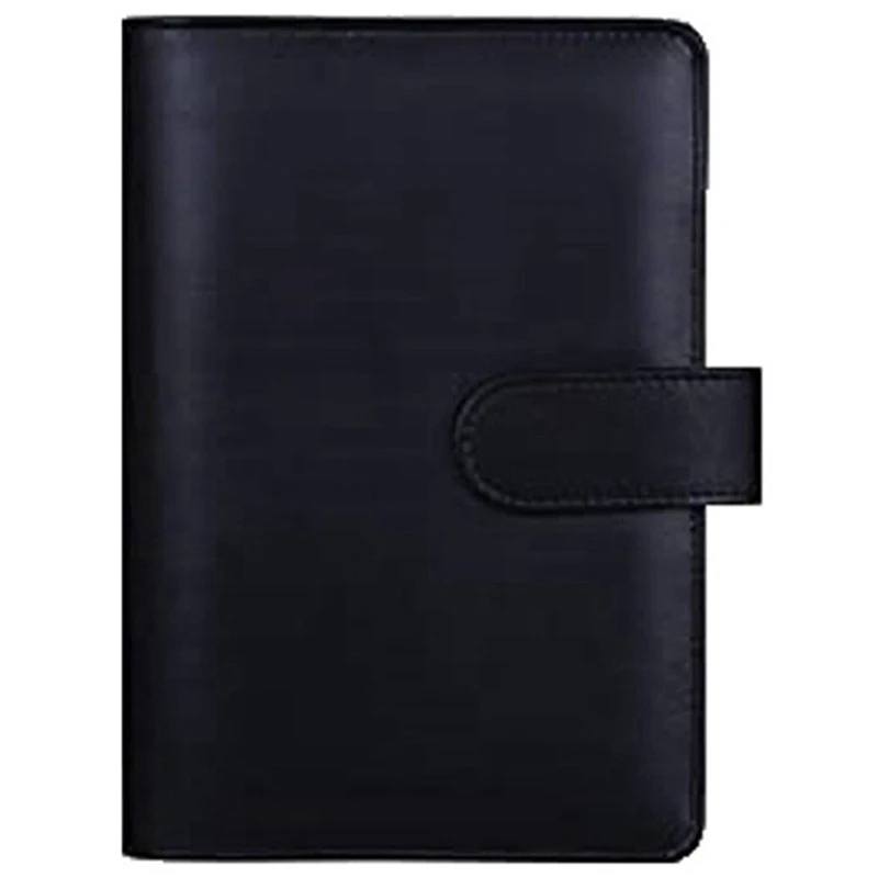 

Binder Set A6 PU Binder Budget Planning Notepad 6-Hole Binder Cover Zipper Bag With Binder For Budget Preparation