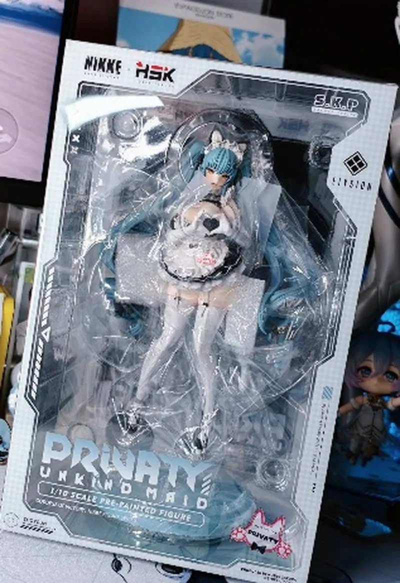 Фото В наличии: Оригинальная фигурка Hobby Sakura Goddess Of Victory: Nikke Privaty: Unkind Maid / Unfriendly Maid, масштаб 1/10, предварительно окрашенная. №2