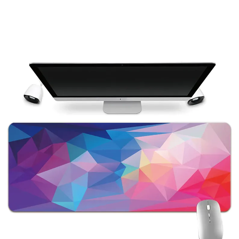

Printed watercolor Anti-Slip Leather Waterproof Desk Mouse Mat Pad Laptop Office Gaming Computer Home Mice Mat MousePad