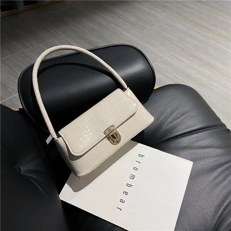 MBTI модная сумка на плечо для женщин однотонная повседневная маленькая из