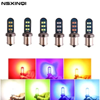 nsxinqi 1piece 3030 12smd led reverse light 1156 1157 7440 7443 3156 3157 car backup lamp auto bulb turn signal back up lights