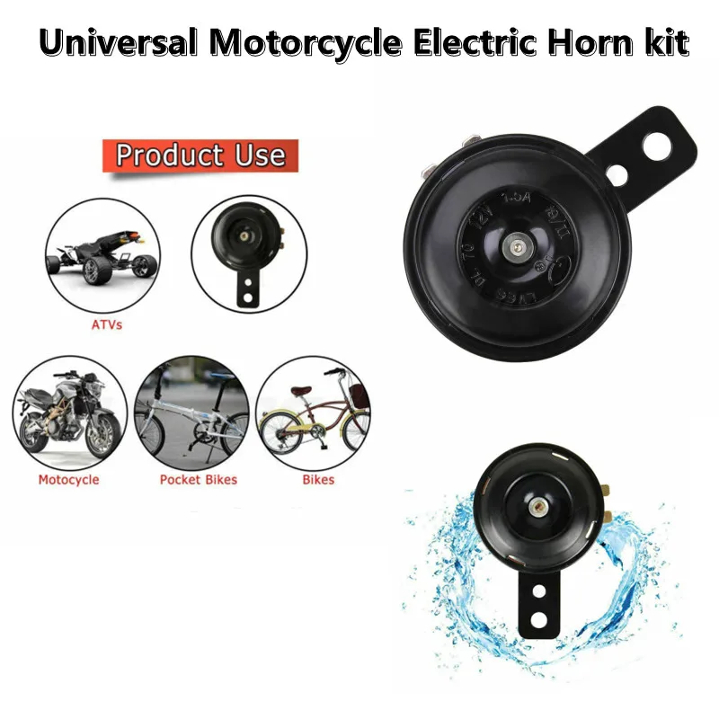 

12 В 105 дБ водонепроницаемый круглый громкий гудок для автомобиля SUV автомобиля мотоцикла Универсальный водонепроницаемый круглый громкий г...