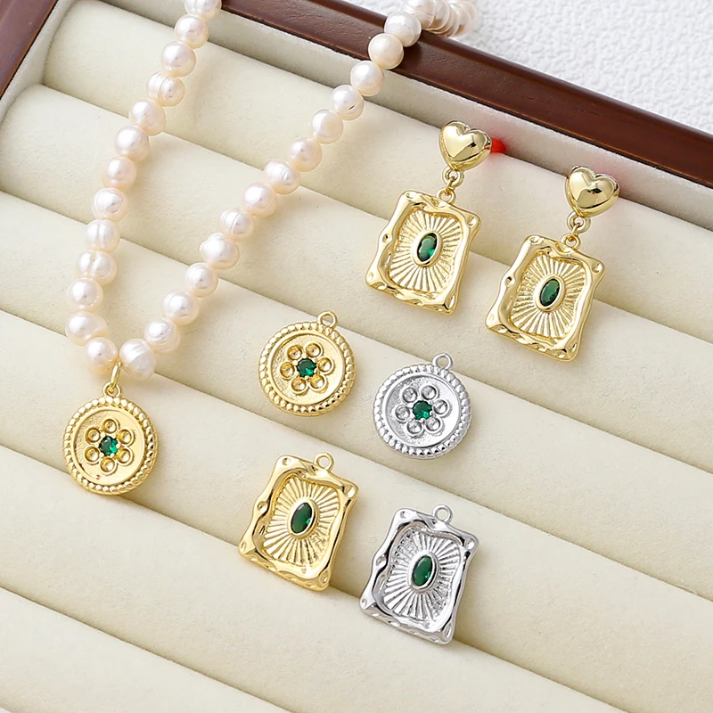 

Plating genuine gold, color retention,DIY handmade jewelry, bracelet, necklace, earring accessories, materials