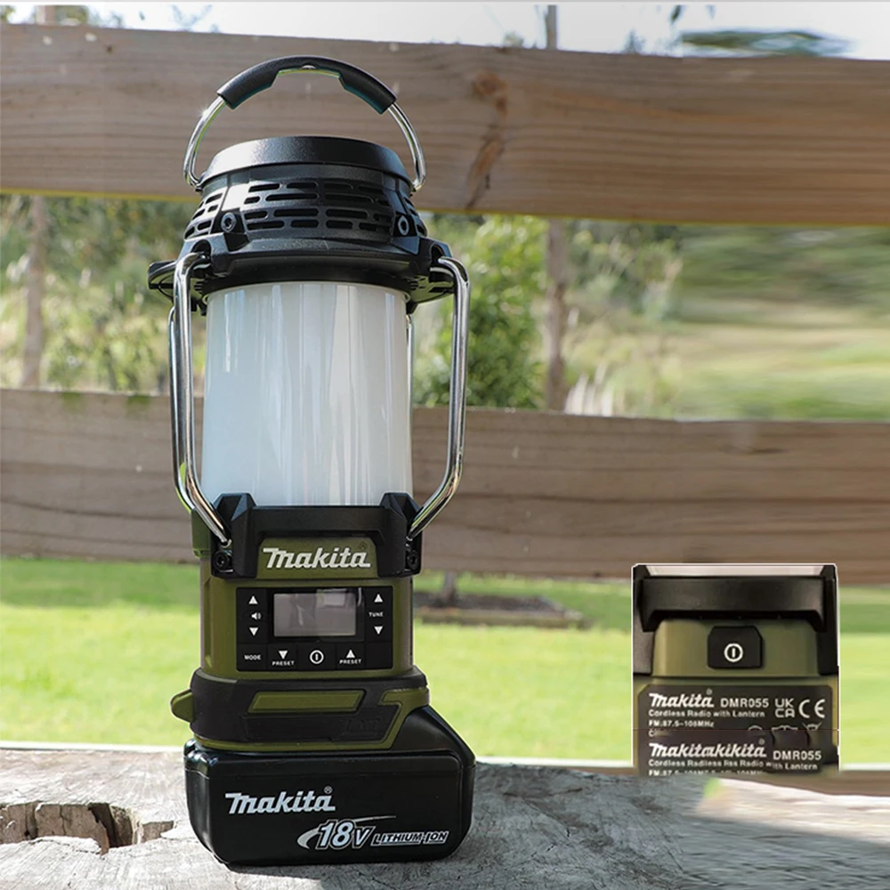 Перезаряжаемый радиоприемник DMR055 портативная лампа для кемпинга заряжаемый