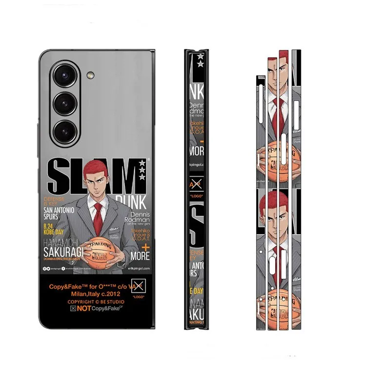 

Full Body Colorful skin for Samsung Galaxy Z Fold5 4 3 2 Anti-Scratch Matte Stickers Skin Back Cover for Galaxy Z Fold4