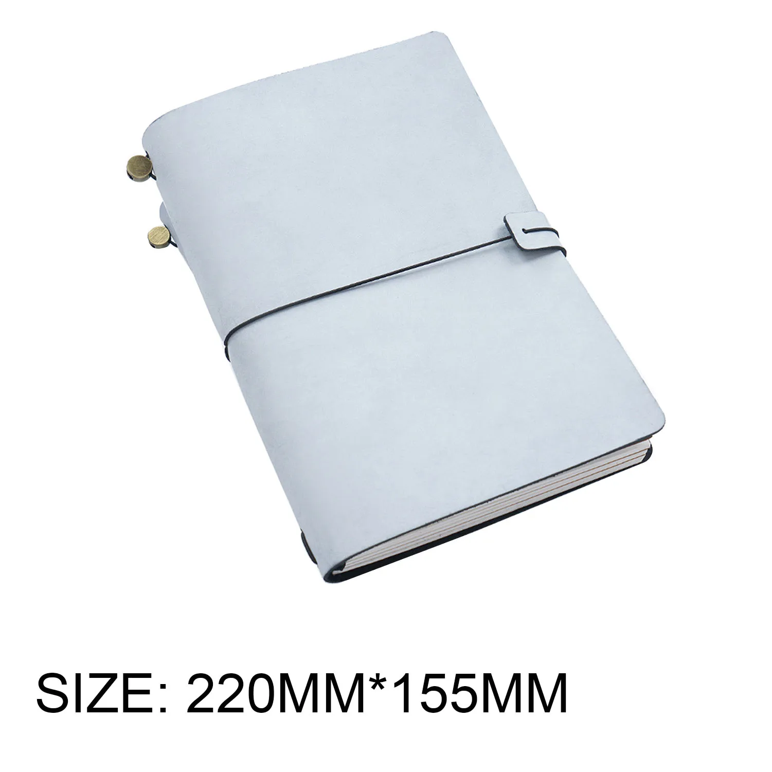 

A5 white mist wax leather travel handbook genuine leather notepad handmade cowhide notebook loose-leaf pink girl handmade ledger