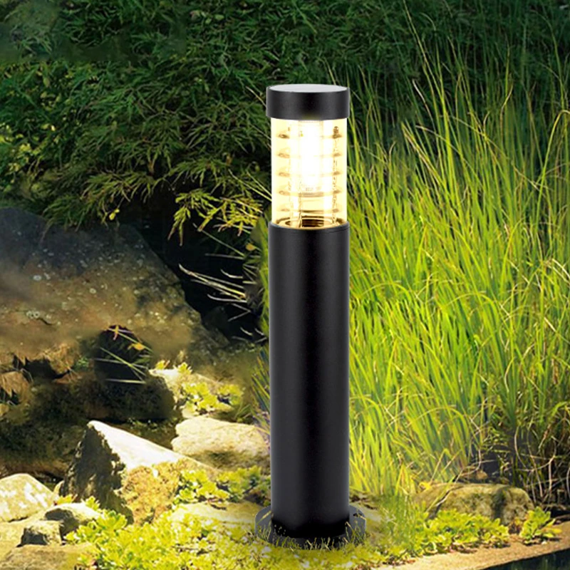 

Алюминиевая круглая лампа для газона, наружная водонепроницаемая лампа для двора, сада, парка, площади, газона