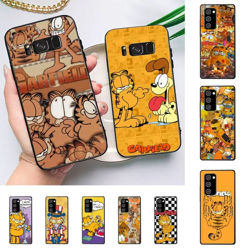 

LVTLV G-Garfields Phone Case For Samsung Note 8 9 10 20 pro plus lite M 10 11 20 30 21 31 51 A 21 22 42 02 03