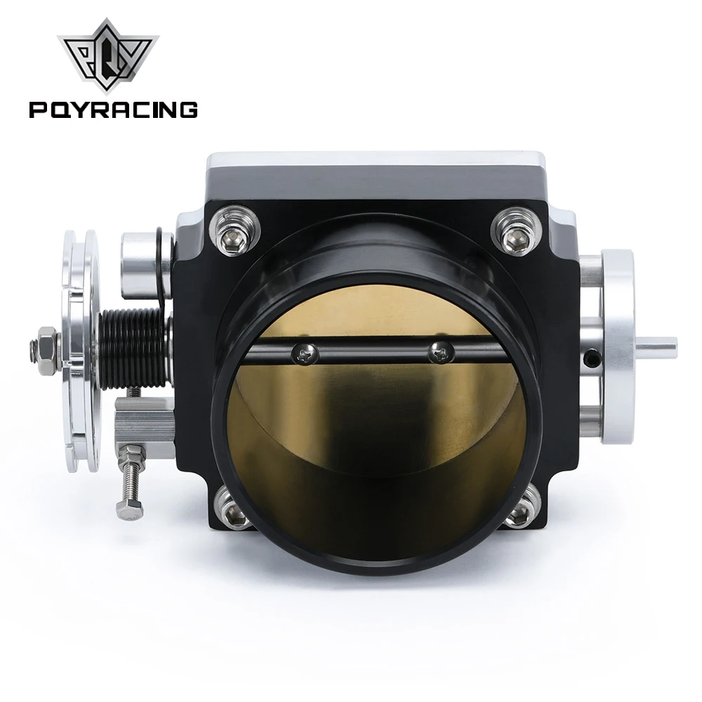 łonowa NOWOŚĆ 90MM WYDAJNOŚĆ KOŁNIERZ INTAKE MANIFOLD BILLET ALUMINIOWA WYSOKIEGO PRZEPŁY PQY6990